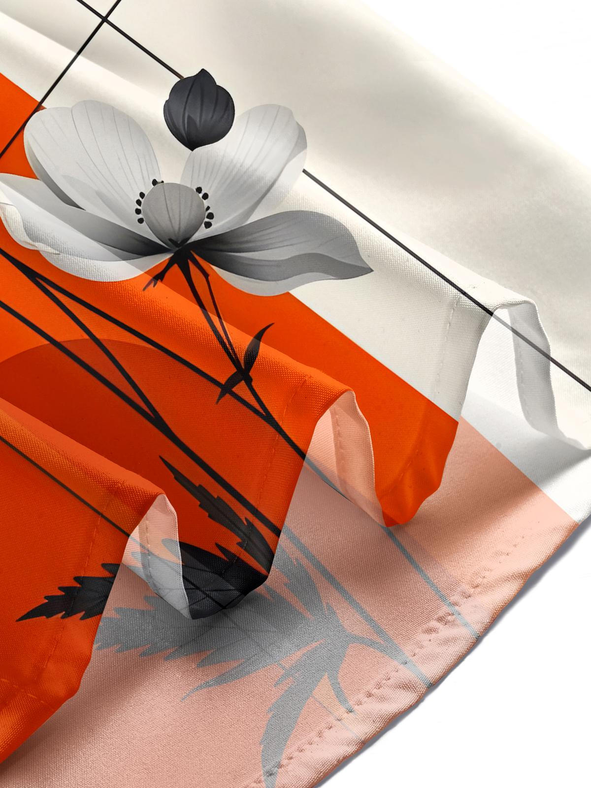 Floral Men's Pocket Short Sleeve Shirts