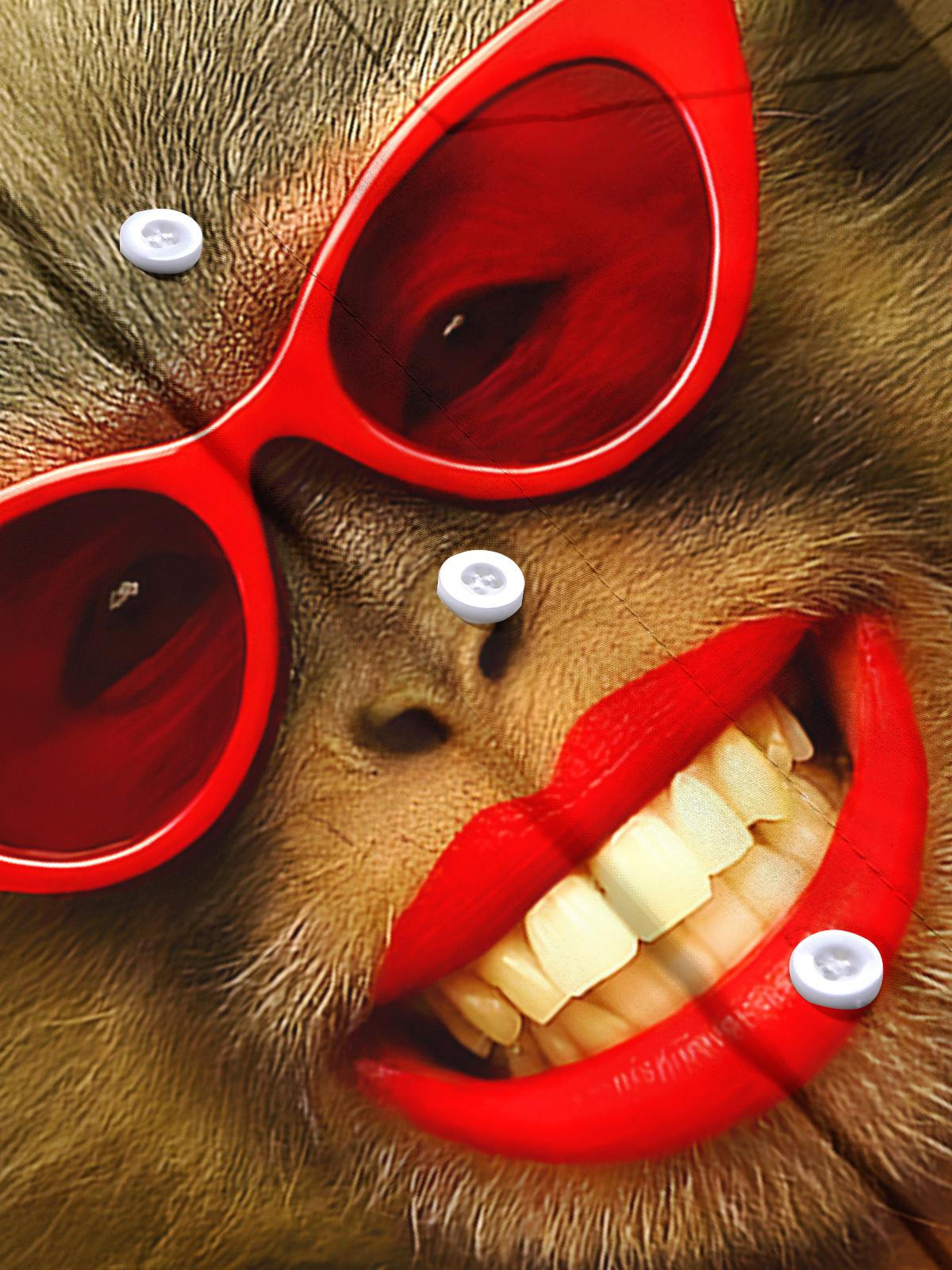 Monkey Men's Pocket Short Sleeve Shirts