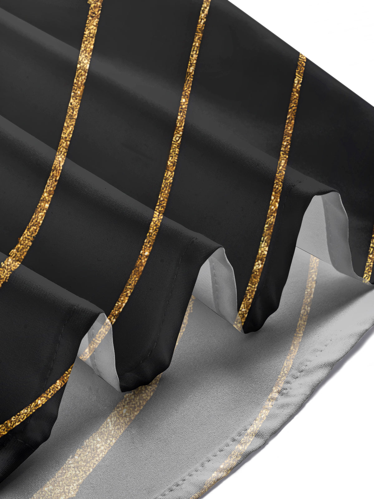 Geometric Stripe Print Men's Pocket Short Sleeve Shirts