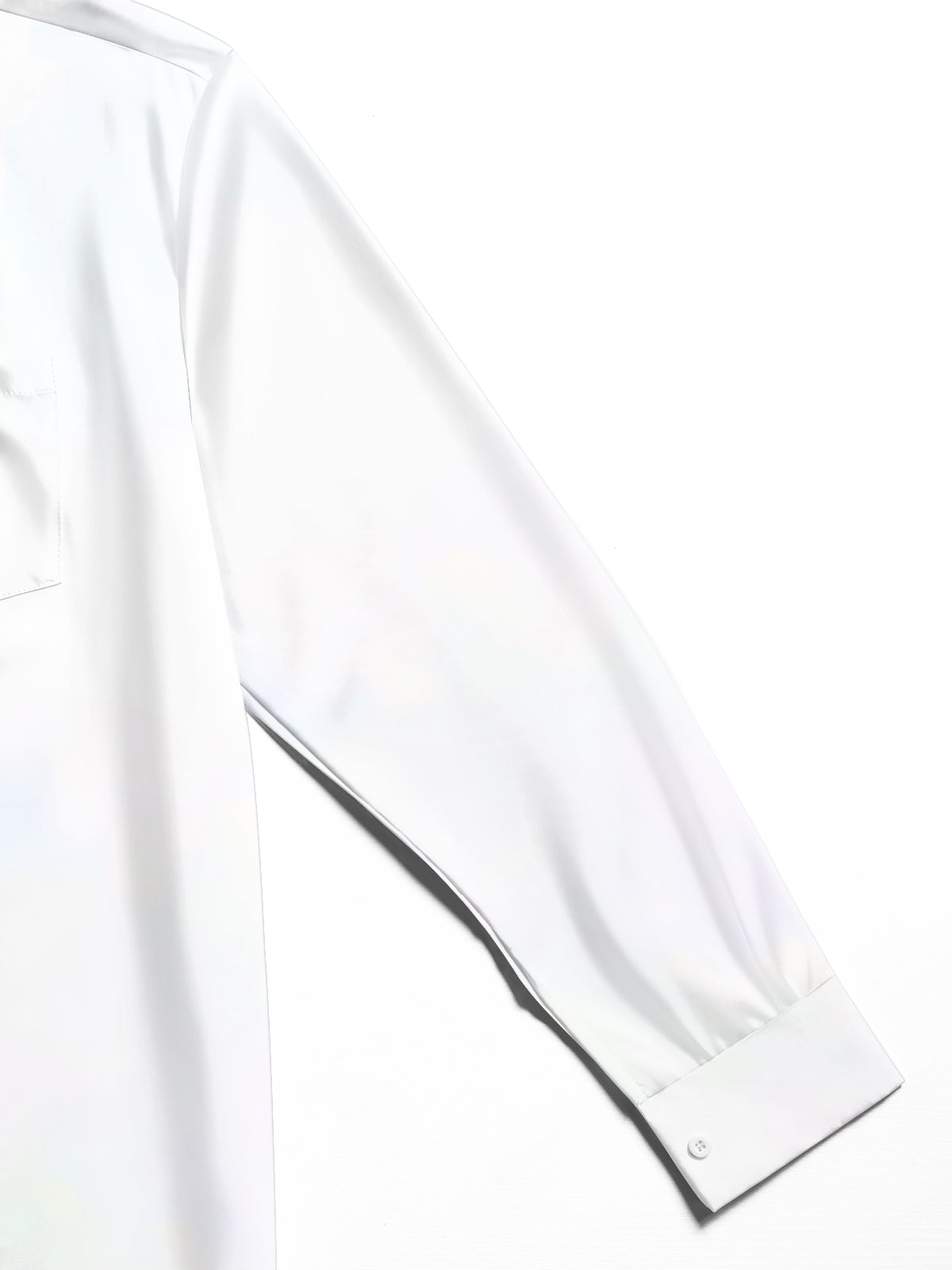 Butterfly Floral Art Relief Men's Pocket Long Sleeve Shirts