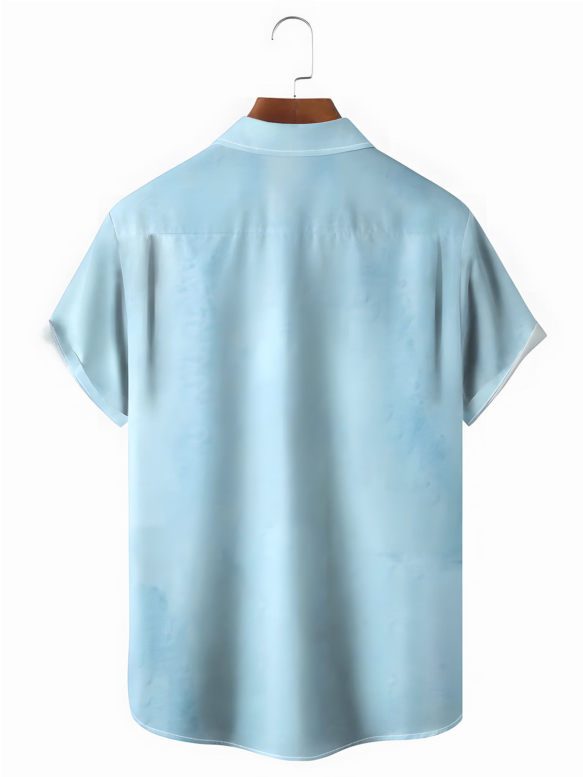 Funny Shell Men's Pocket Short Sleeve Shirts