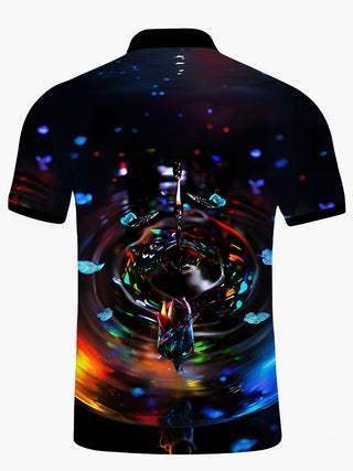 men's graphic t-shirt shirt back view