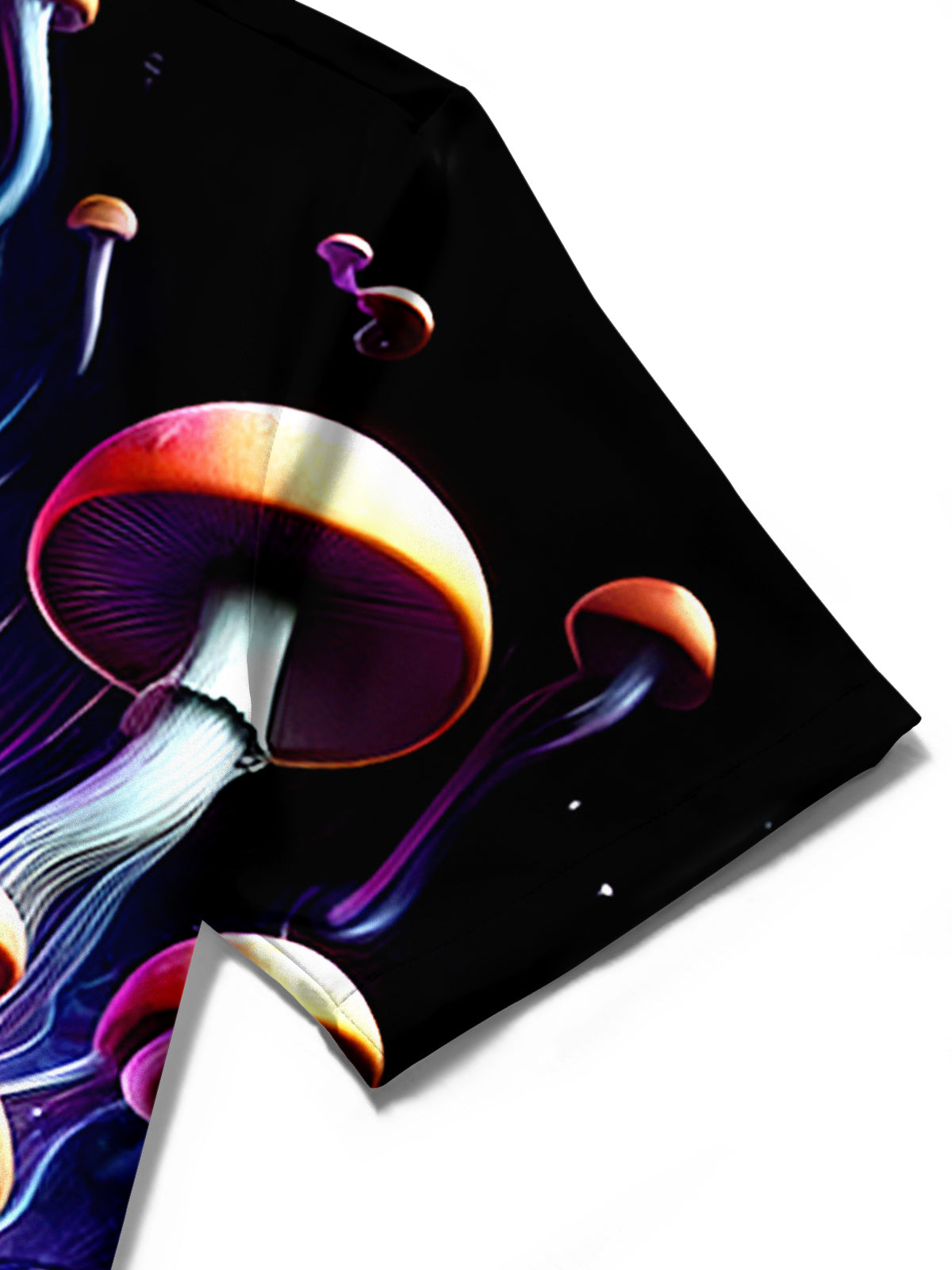 Mushroom Tree Men's Pocket Short Sleeve Shirts