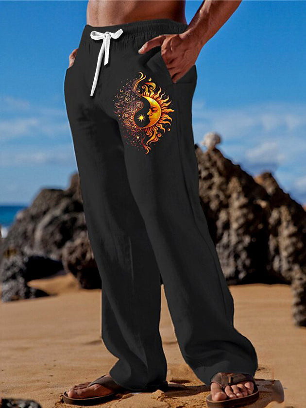 men's casual pants front view