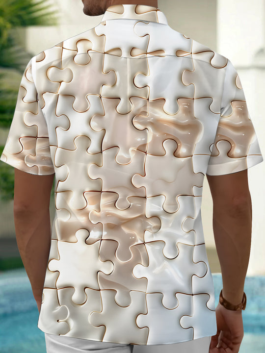 men's pocket shirt back view