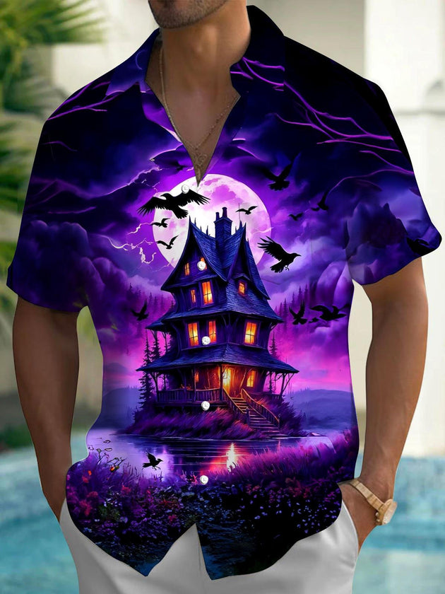men's Halloween shirt front view costume