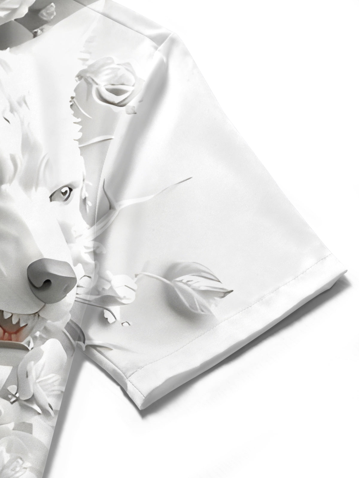 Wolf Skull Men's Pocket Short Sleeve Shirts