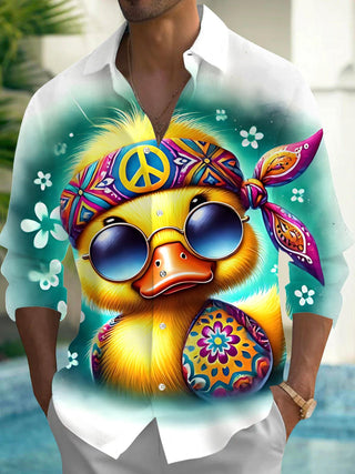men's shirt front view