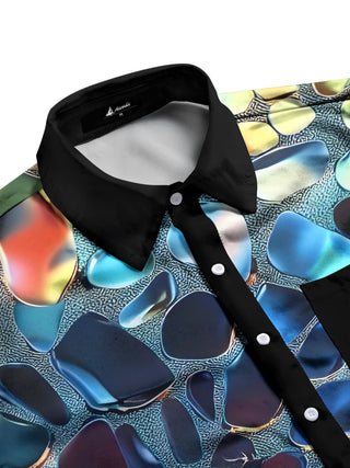 men's short sleeve shirt side view