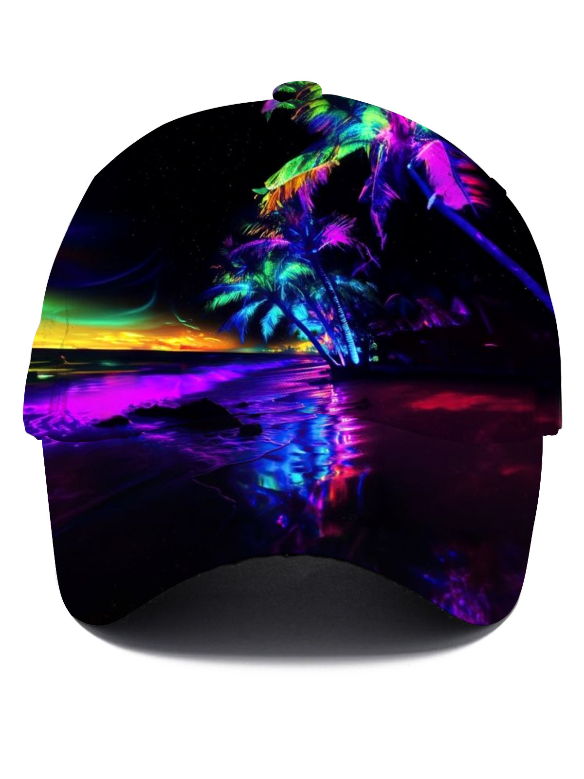 Coconut Tree Men's Print Baseball Cap