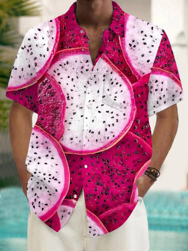 men's shirt front view