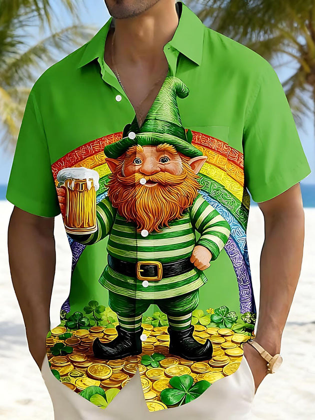 men's shirt front view