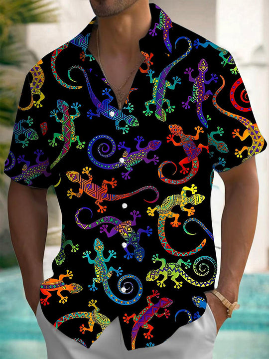 men's shirt front view