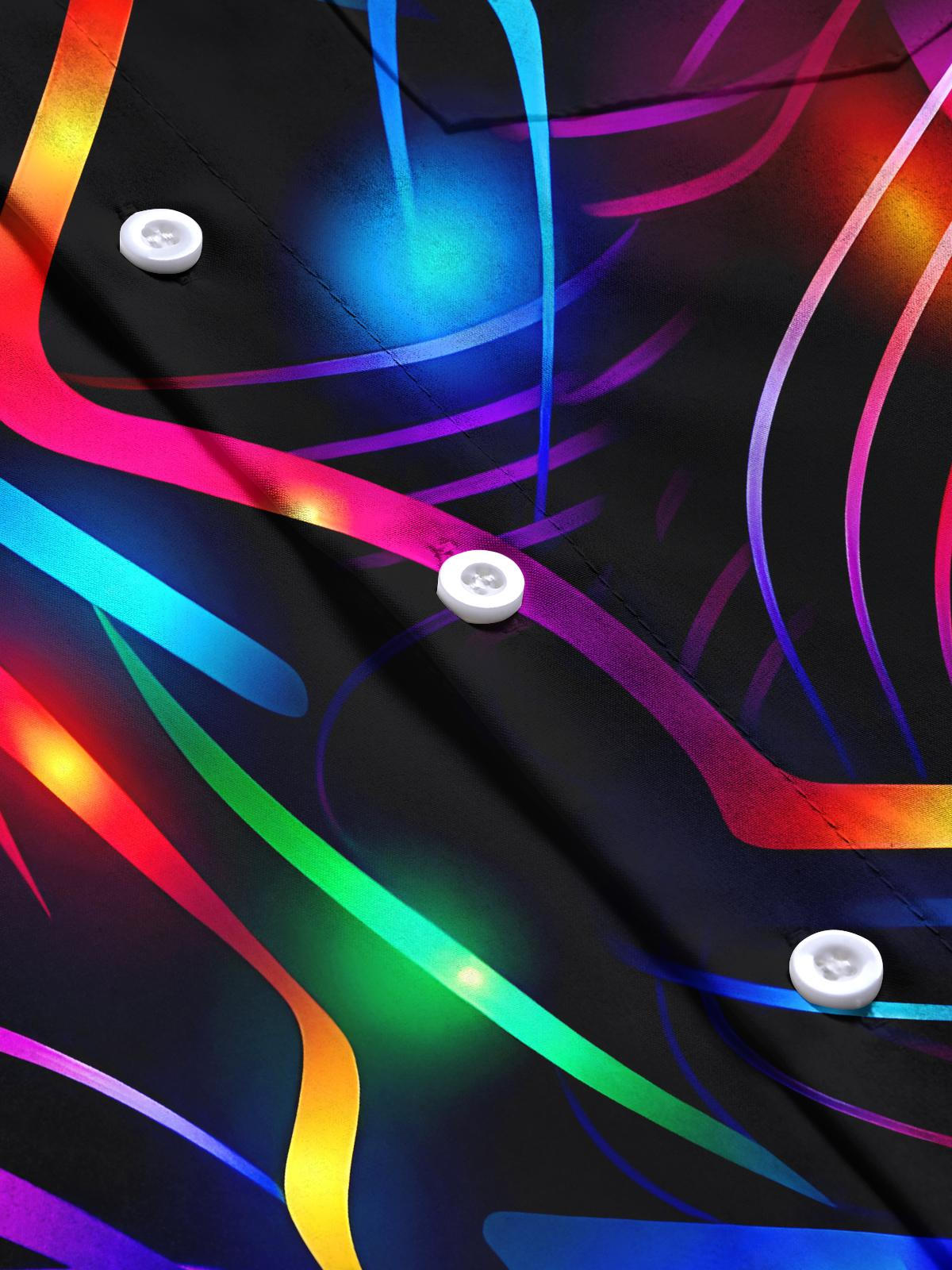 Geometry Men's Pocket Short Sleeve Shirts