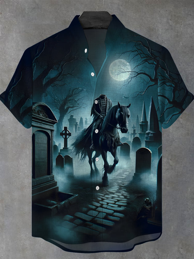men's Halloween shirt front view costume