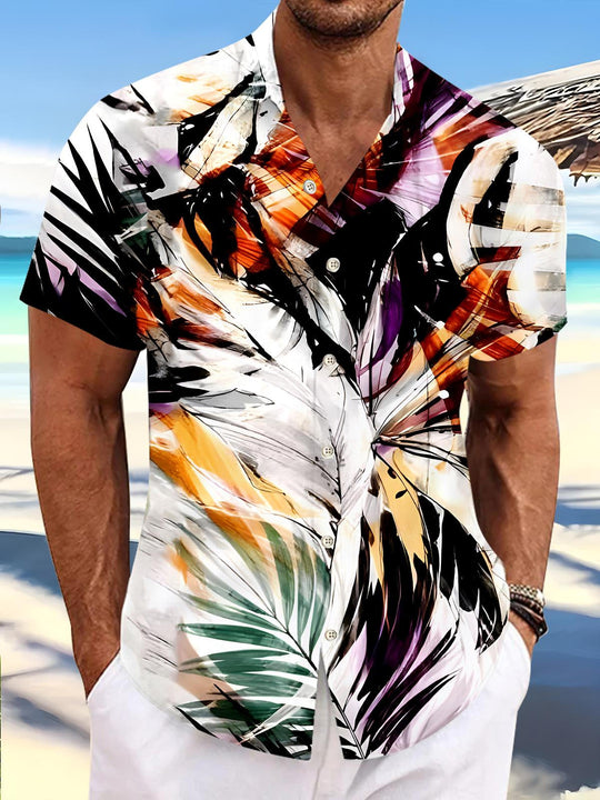 men's shirt front view