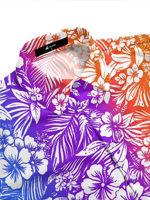 men's tropical shirt side view