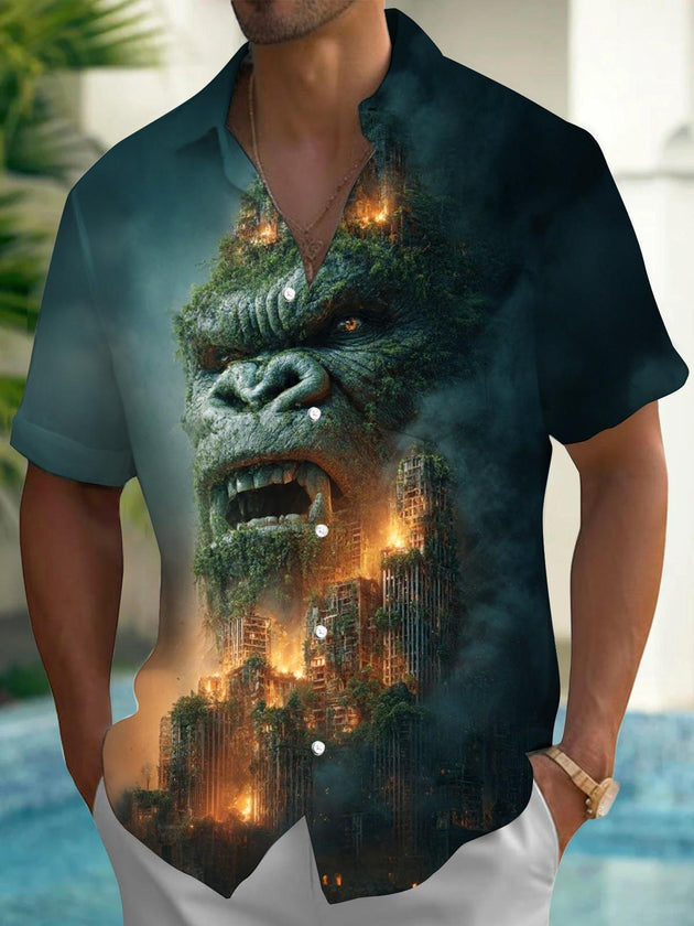 men's shirt front view