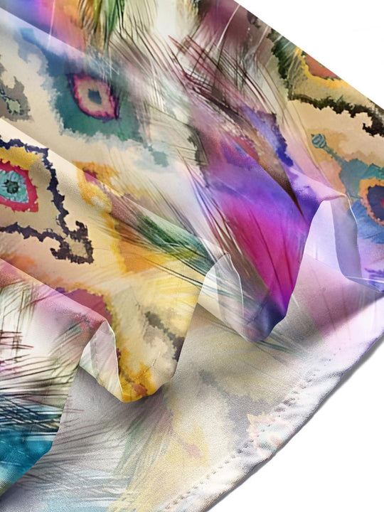 men's geometric print shirt summer vacation