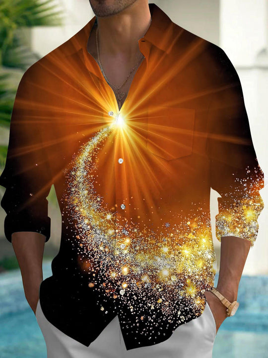 men's shirt front view