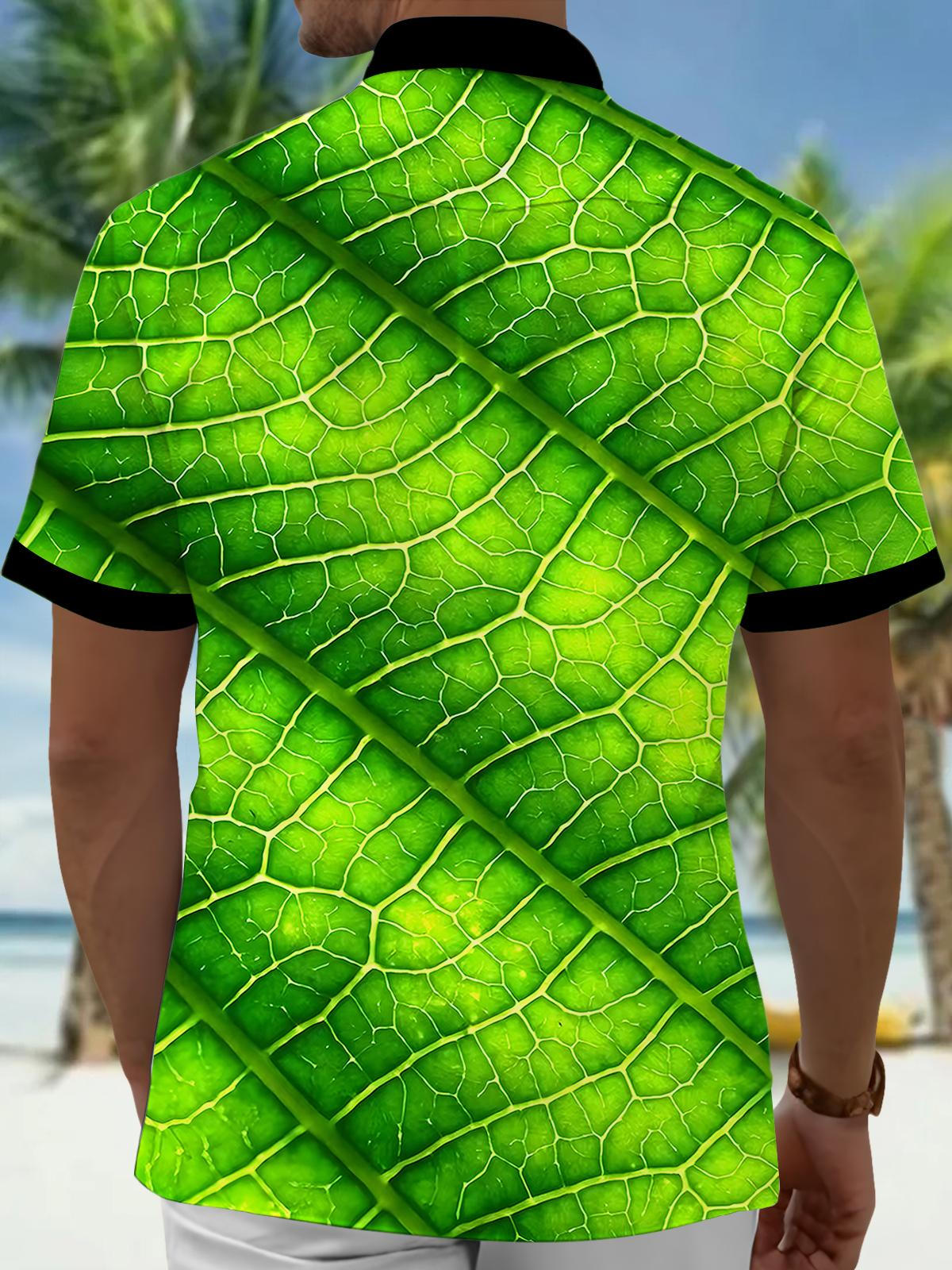 Leaf Men's Pocket Short Sleeve Shirts