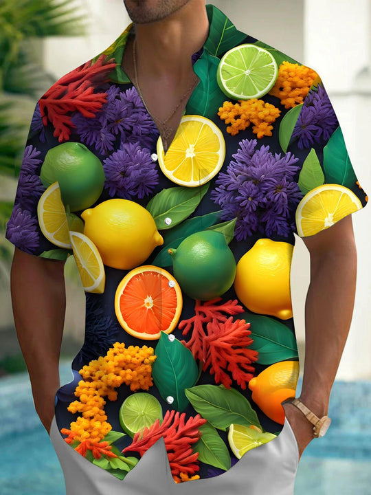 men's shirt front view