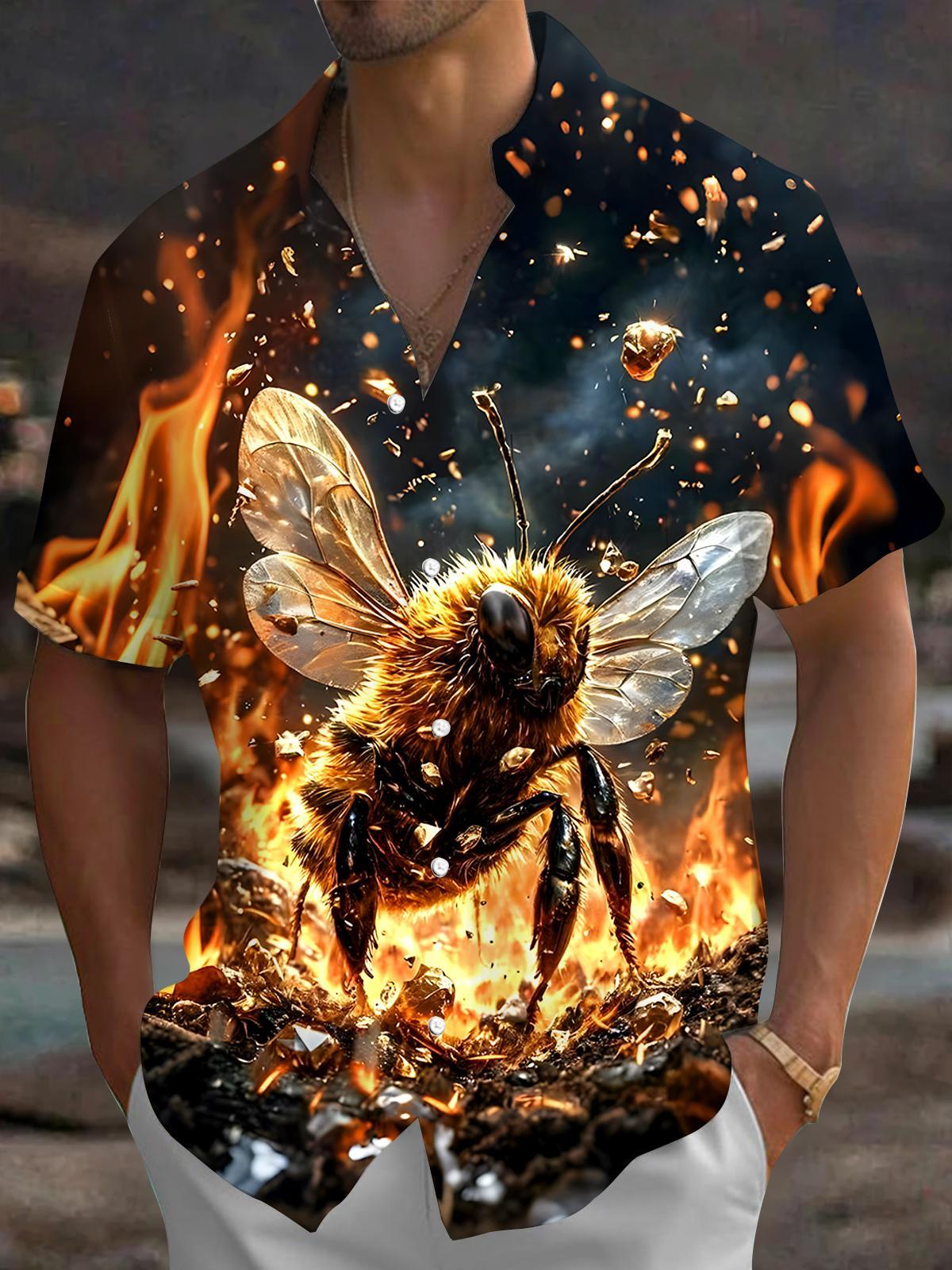 men's shirt front view