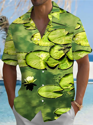 men's shirt front view