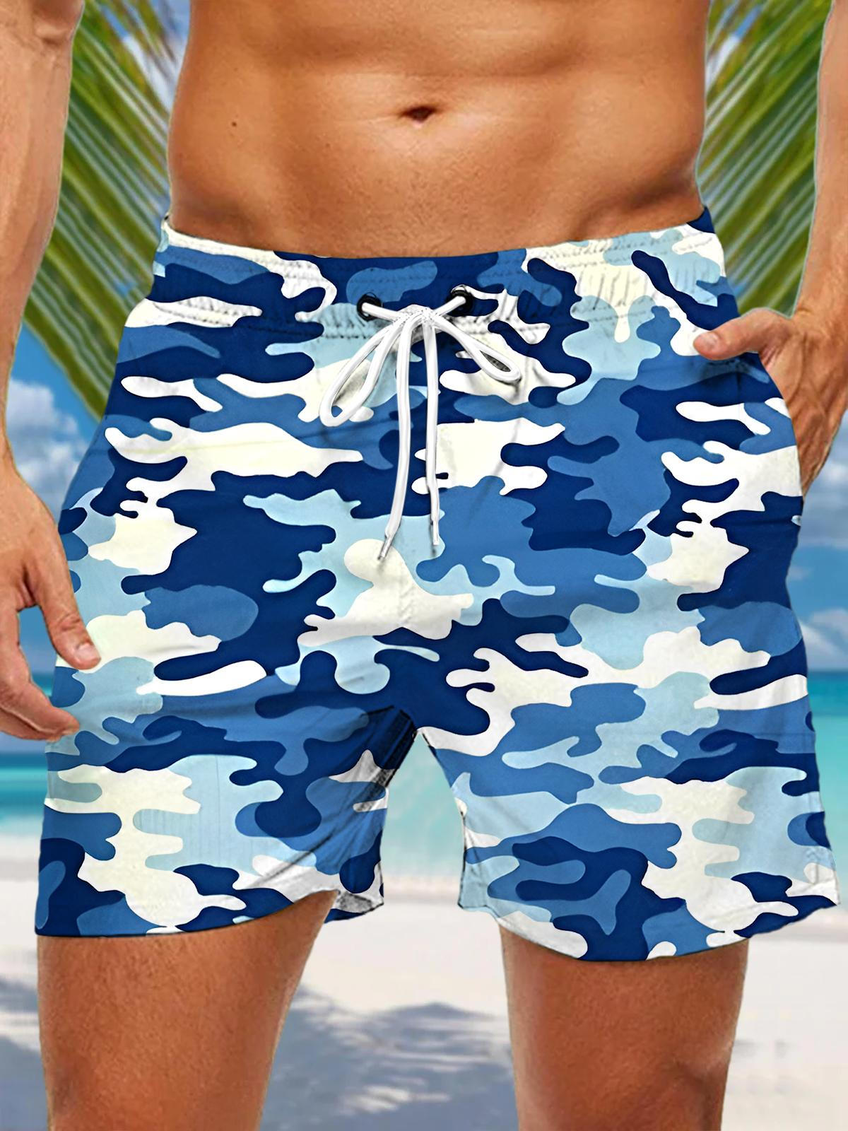 Camouflage Men's Print Pocket Shorts