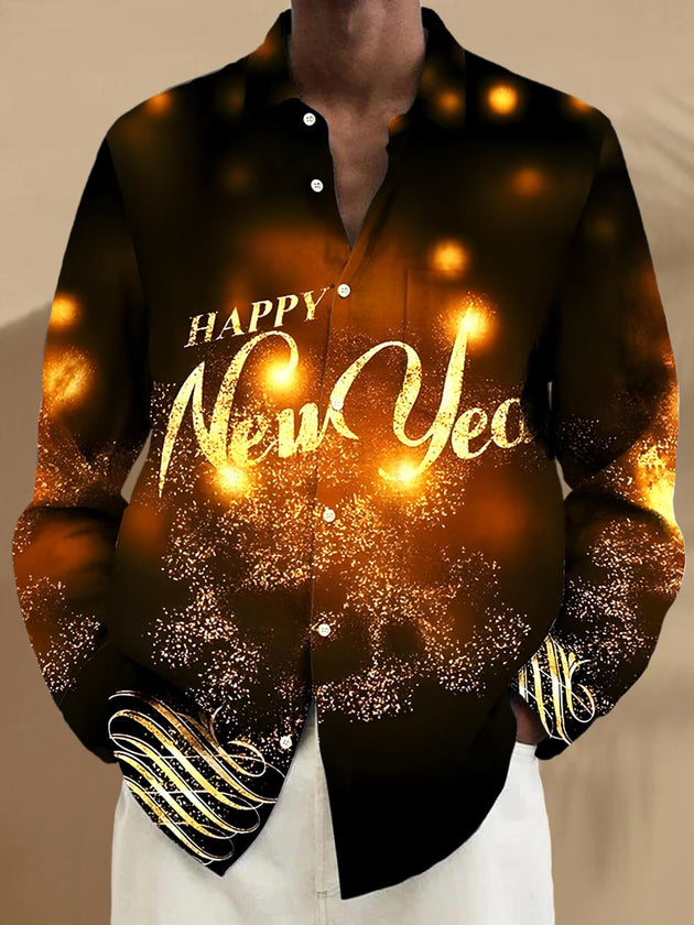 men's shirt front view