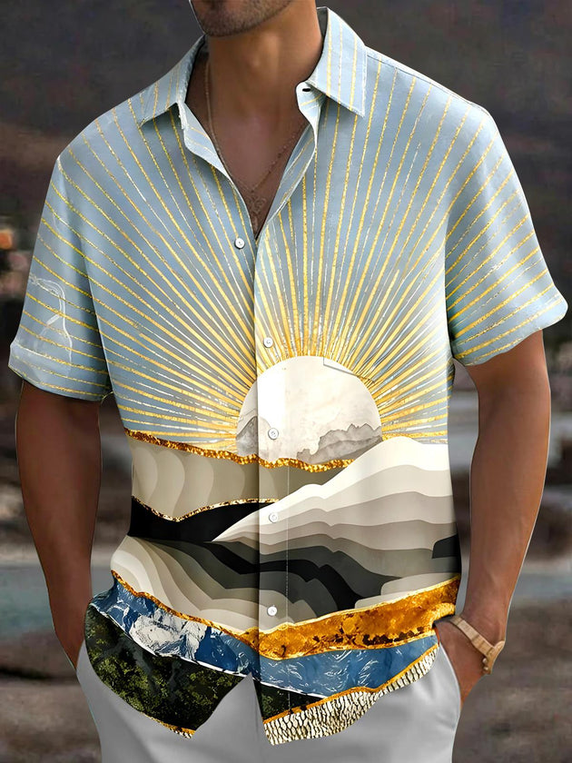 men's shirt front view