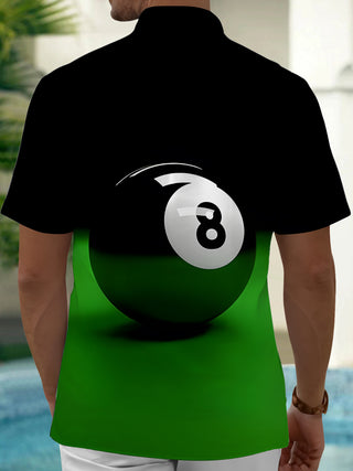 men's short sleeve shirt side view