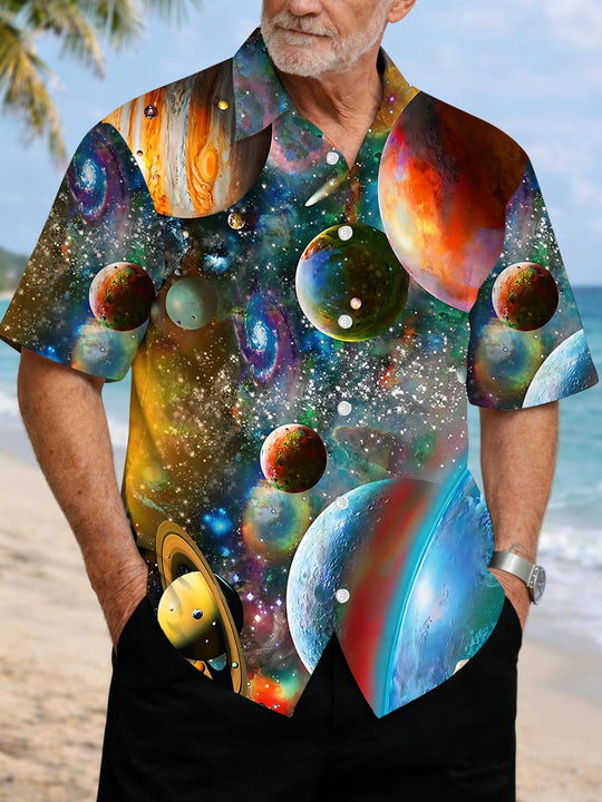 men's shirt front view