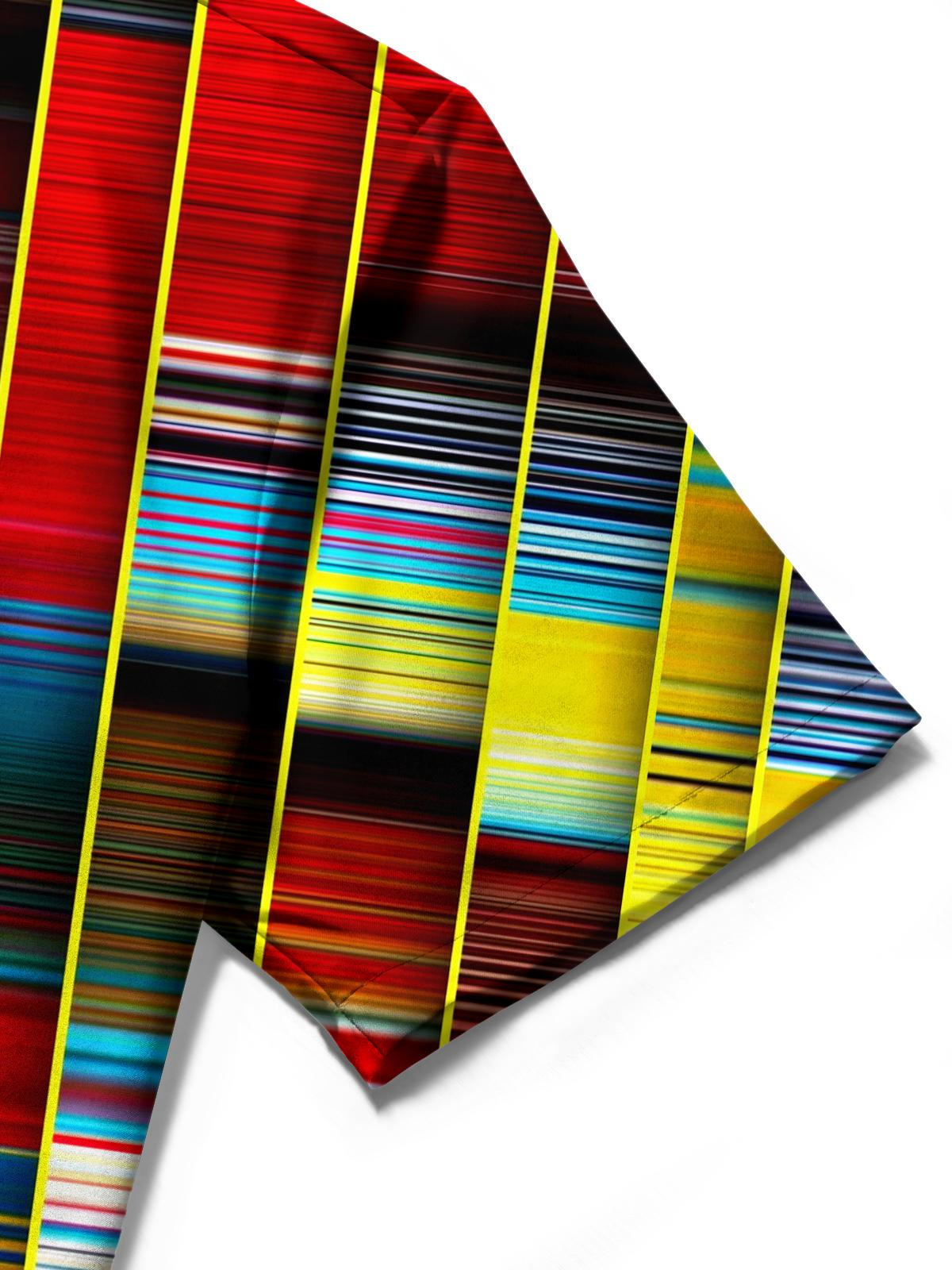 Geometry Men's Pocket Short Sleeve Shirts