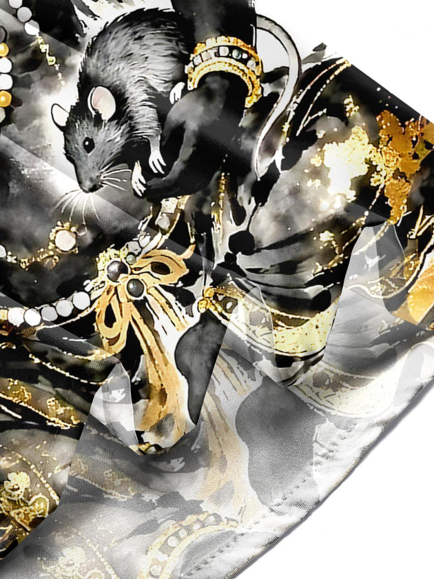 men's printed shirt summer vacation
