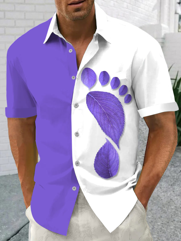 men's shirt front view