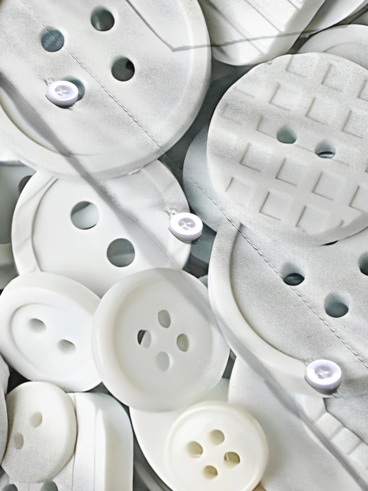 Button Print Men's Pocket Short Sleeve Shirts