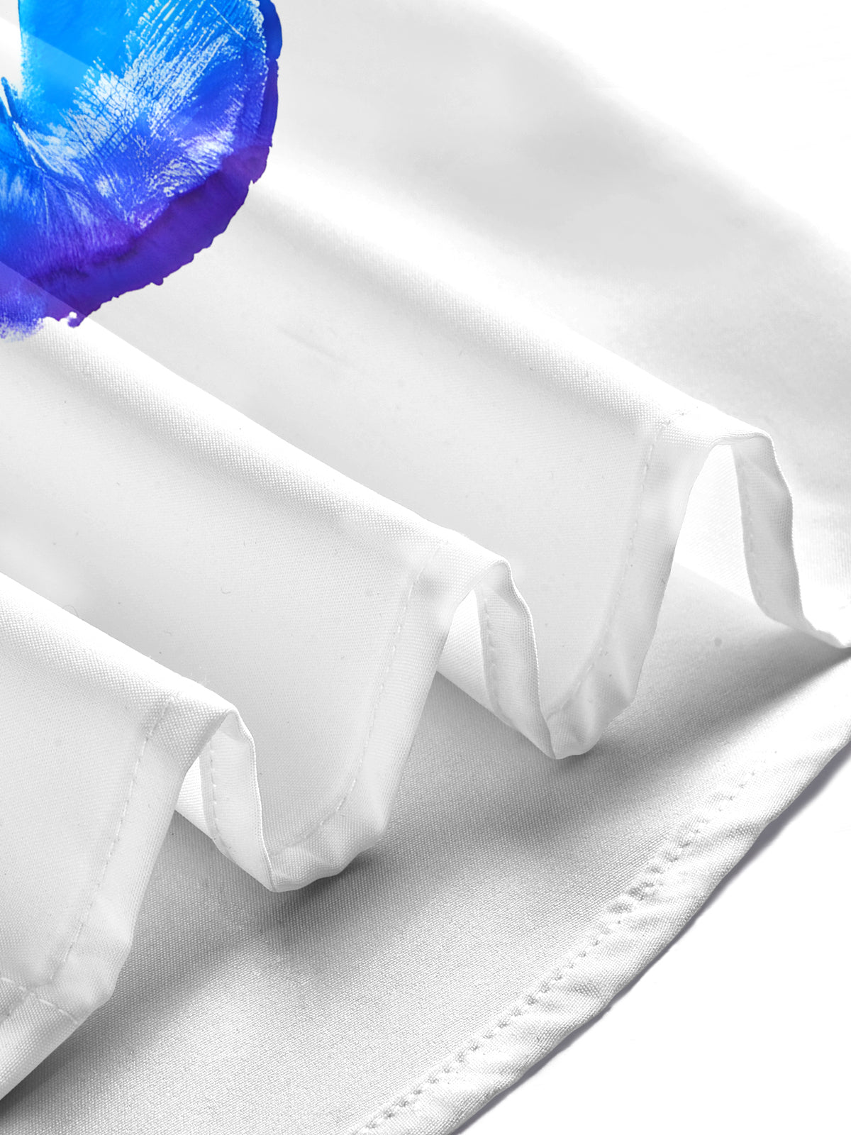 Palm Print Men's Pocket Short Sleeve Shirts