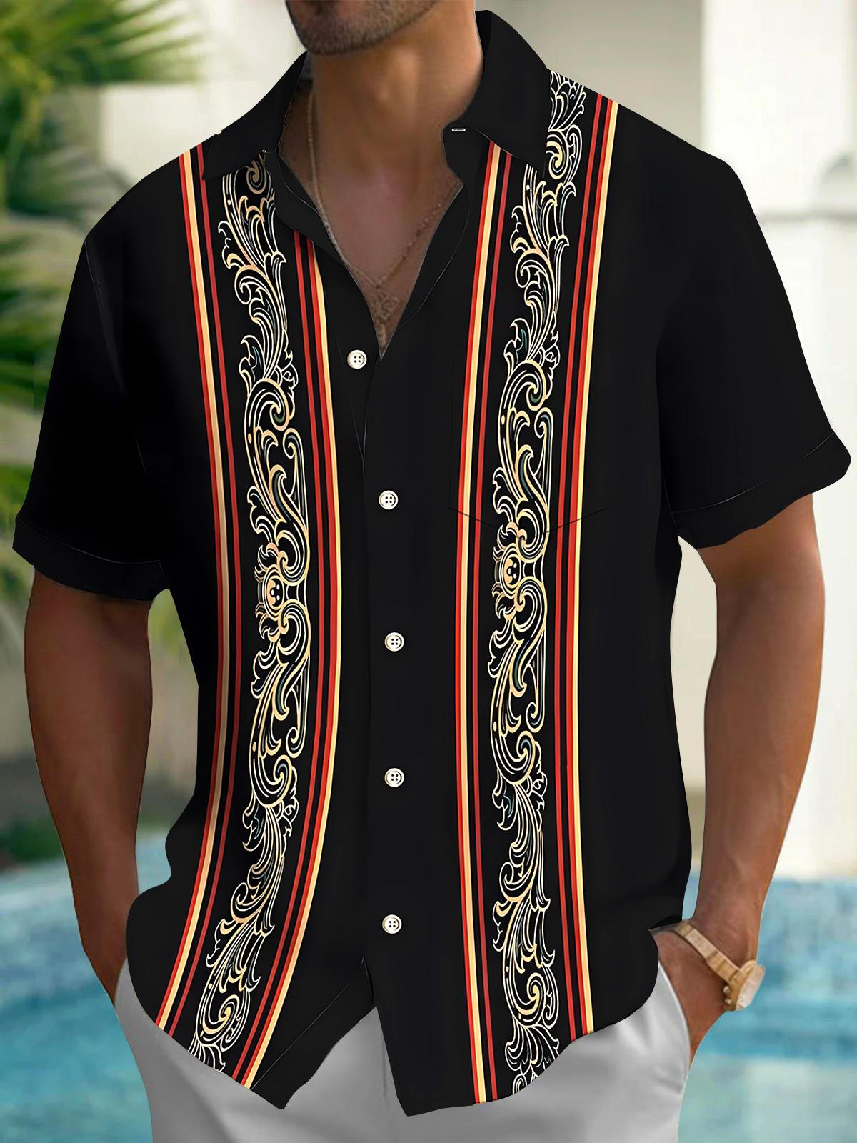 Basic Men's Pocket Short Sleeve Shirts