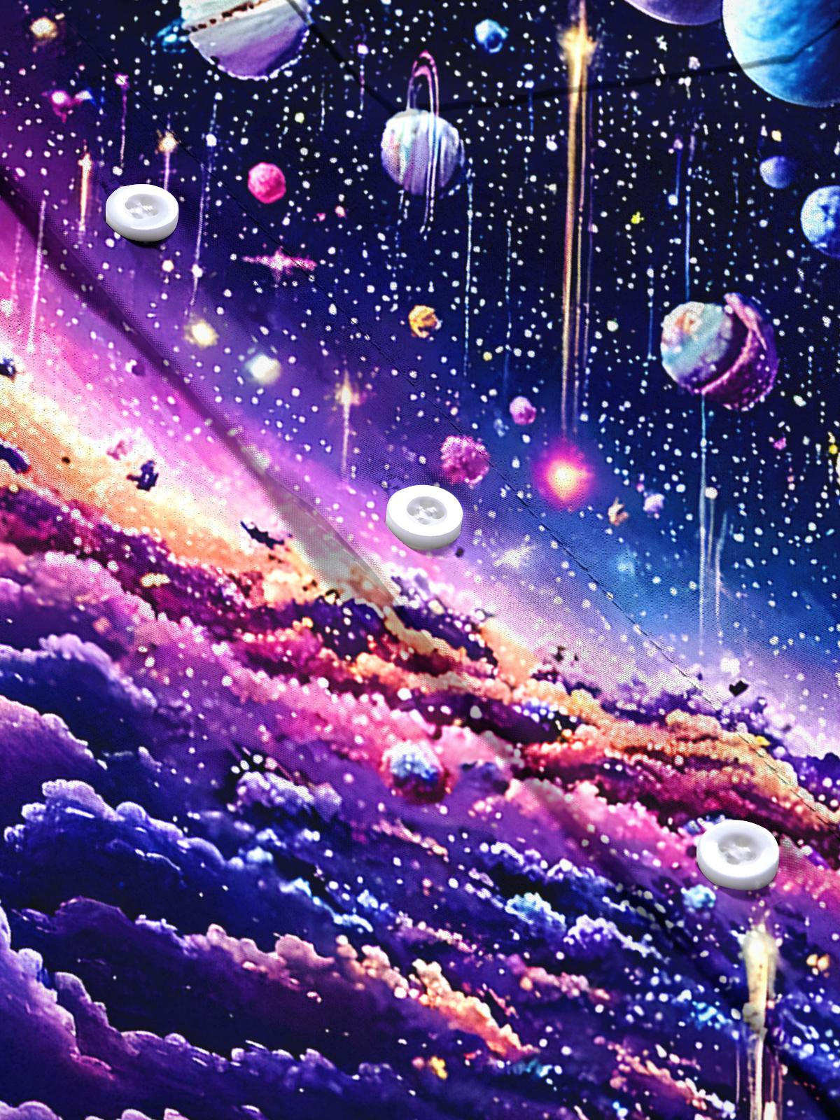 Universe Men's Pocket Short Sleeve Shirts