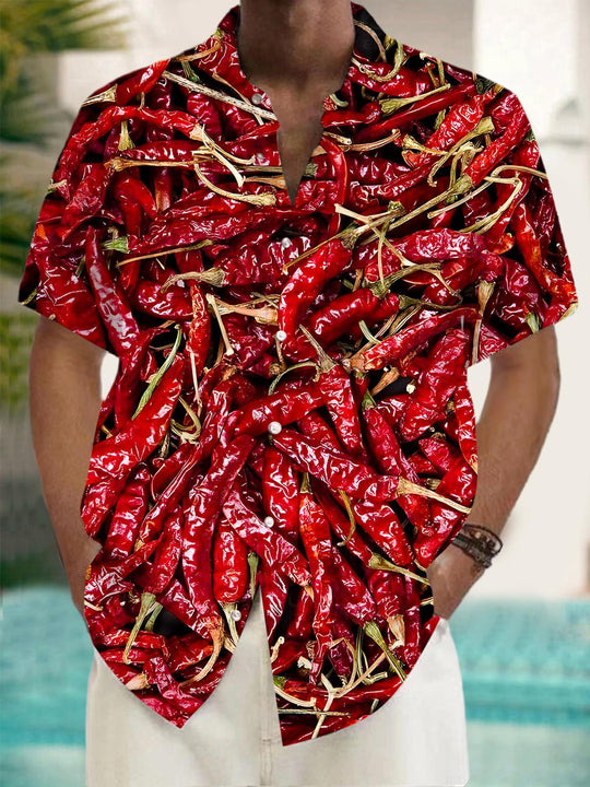 men's shirt front view