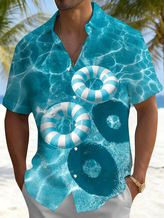 men's shirt front view
