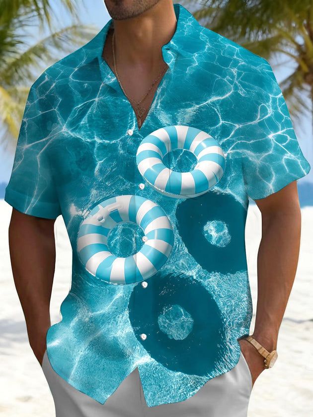 men's shirt front view