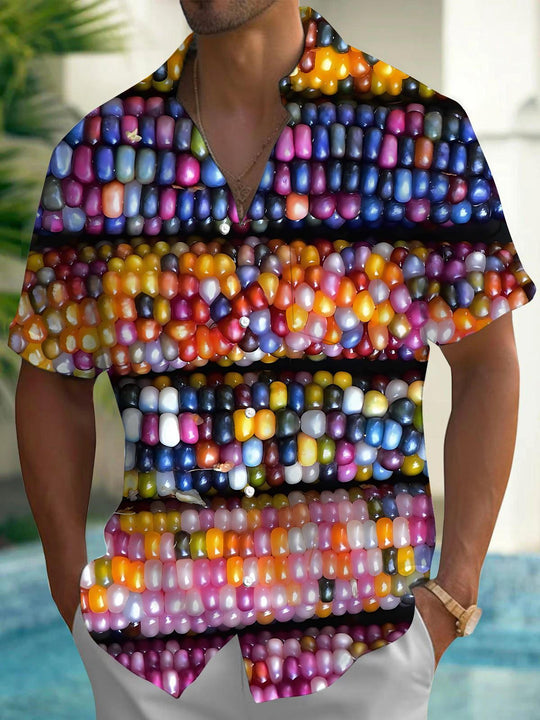 men's shirt front view