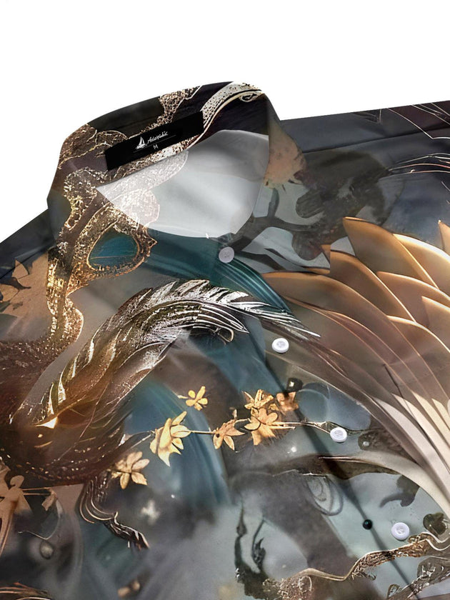Men's full sleeve shirt side view