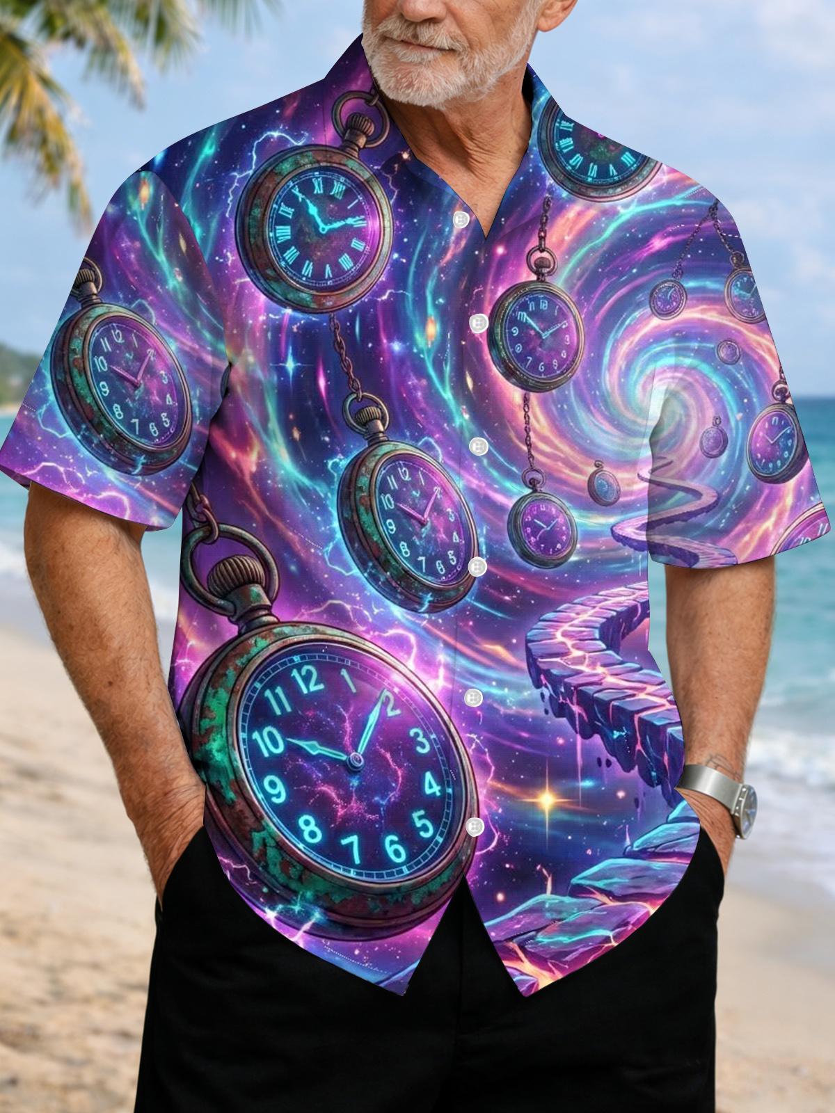 men's shirt front view