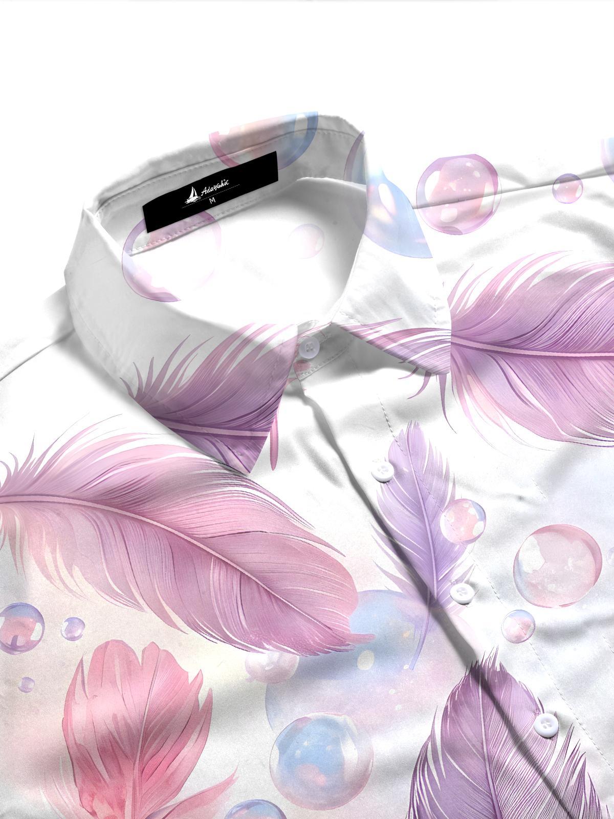 women's Native American pattern shirt side view