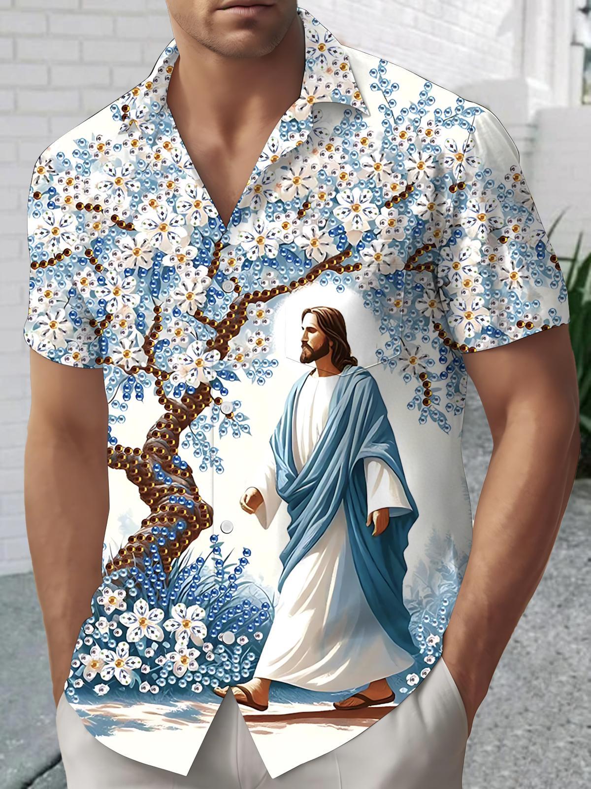 men's shirt front view