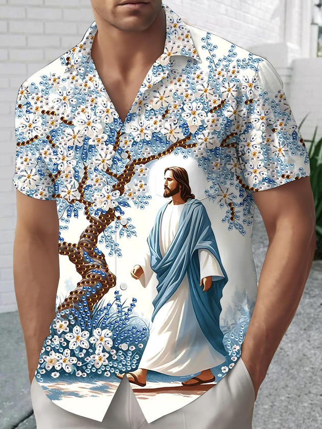 men's shirt front view