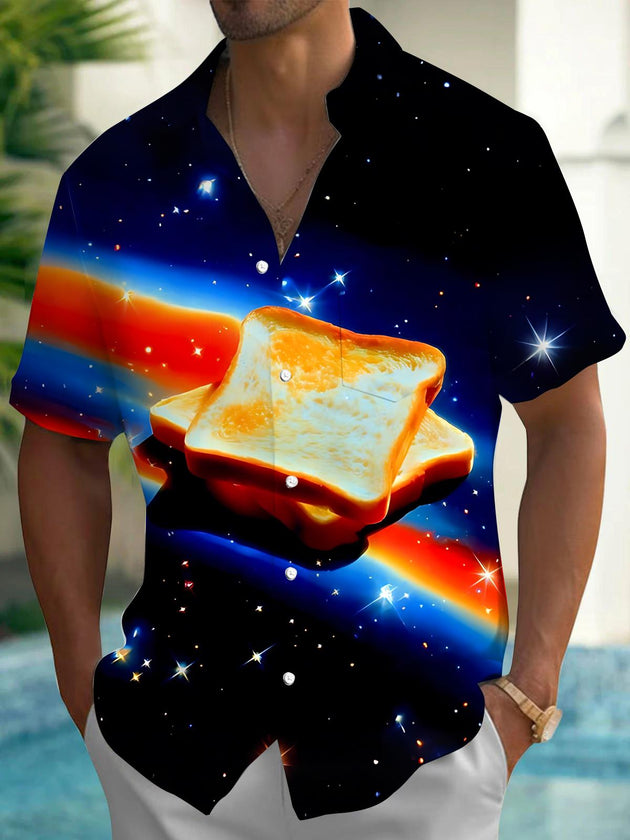 men's shirt front view